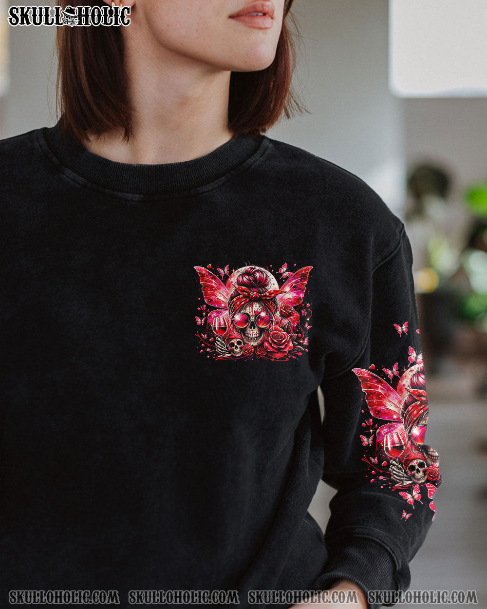 BLISSCORNERS KARMA FAIRY MESSY BUN ALL OVER PRINT