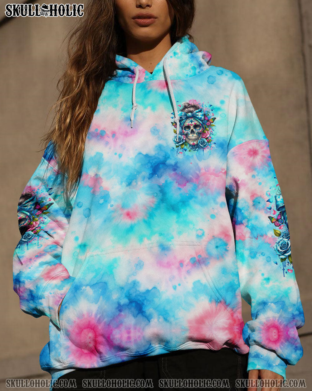 BLISSCORNERS THE GOOD GIRL IN ME TIE DYE ALL OVER PRINT