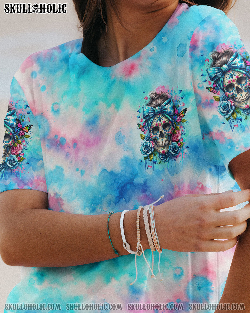 BLISSCORNERS THE GOOD GIRL IN ME TIE DYE ALL OVER PRINT