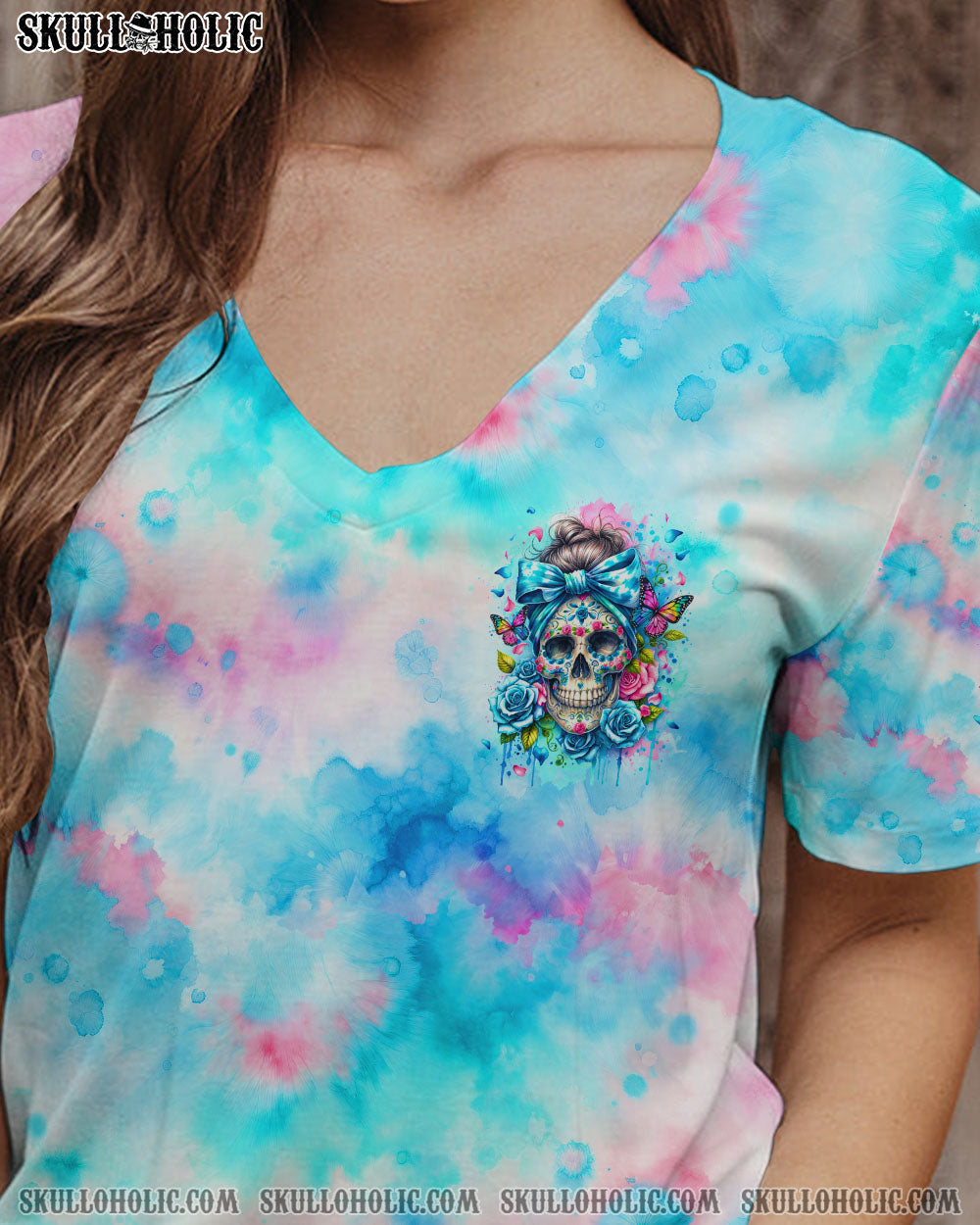 BLISSCORNERS THE GOOD GIRL IN ME TIE DYE ALL OVER PRINT