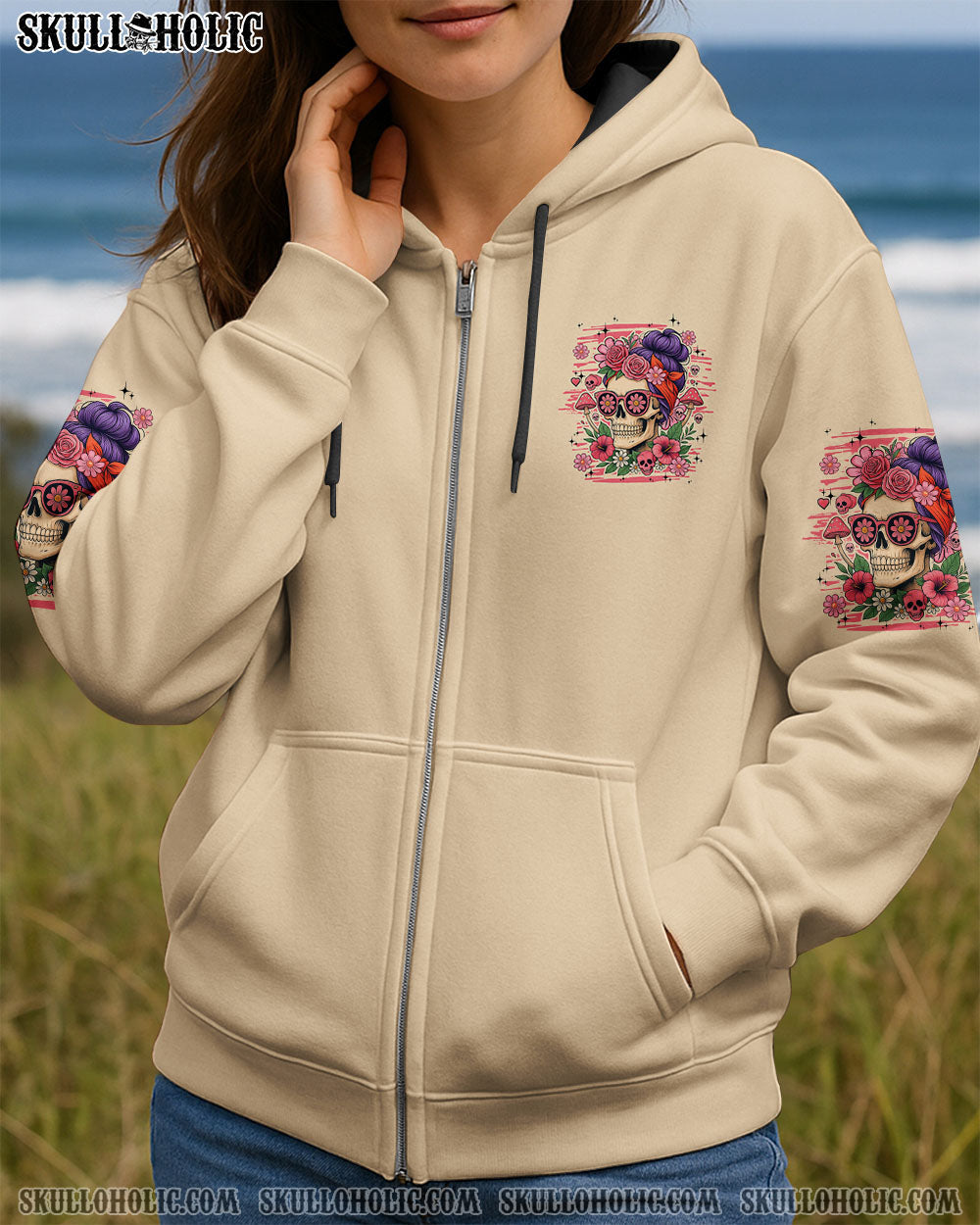 BLISSCORNERS I'M ALWAYS ME SKULL ALL OVER PRINT