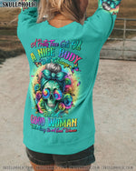 BLISSCORNERS A GOOD WOMAN SKULL ALL OVER PRINT
