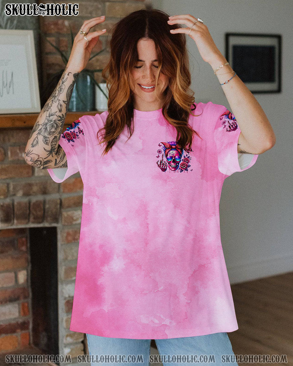 BLISSCORNERS THE GOOD GIRL IN ME ALL OVER PRINT