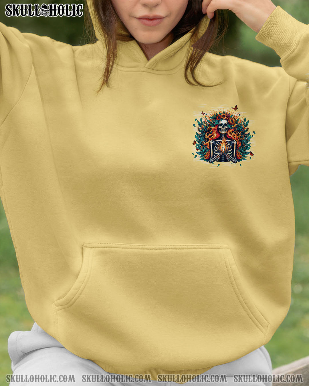 BLISSCORNERS SHE'S SUNSHINE MIXED WITH A LITTLE HURRICANE ALL OVER PRINT