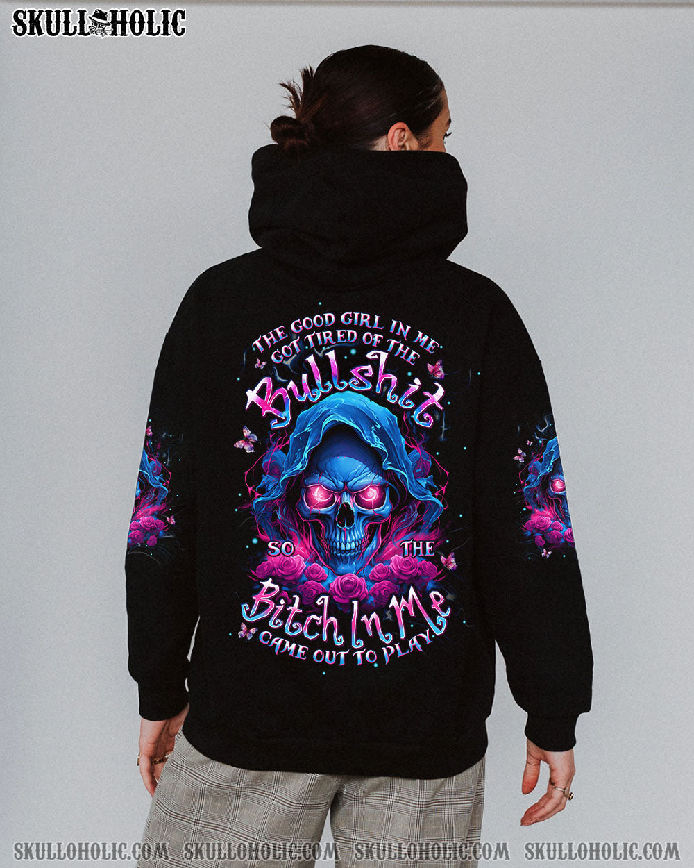 BLISSCORNERS THE GOOD GIRL IN ME ALL OVER PRINT
