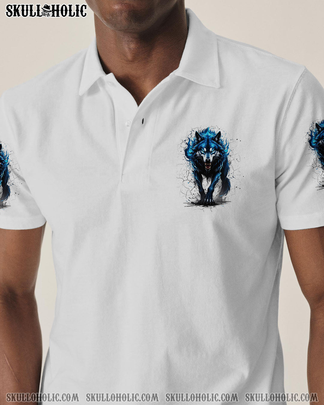 BLISSCORNERS LOYALTY MAKES YOU FAMILY WOLF ALL OVER PRINT