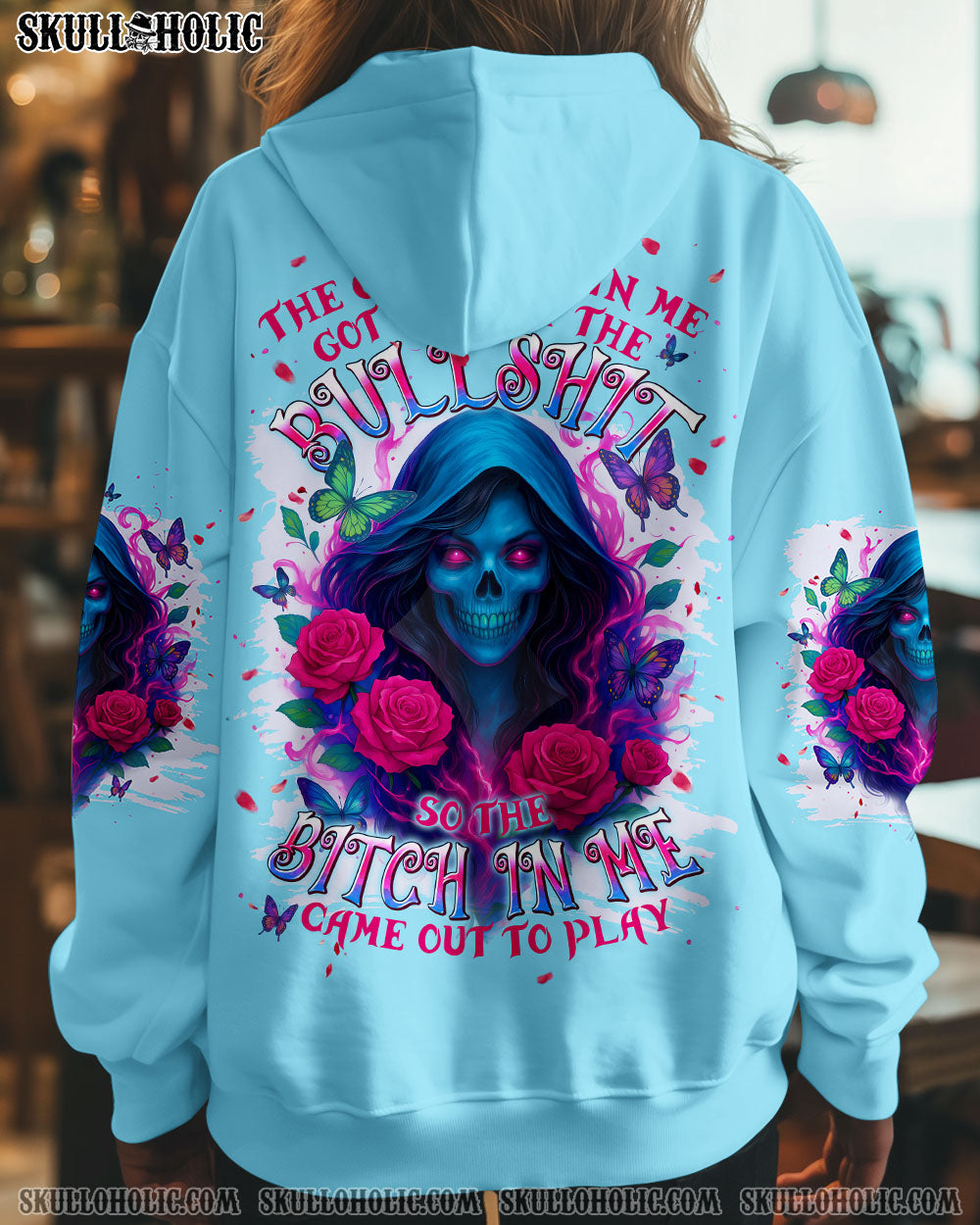 BLISSCORNERS THE GOOD GIRL IN ME ALL OVER PRINT