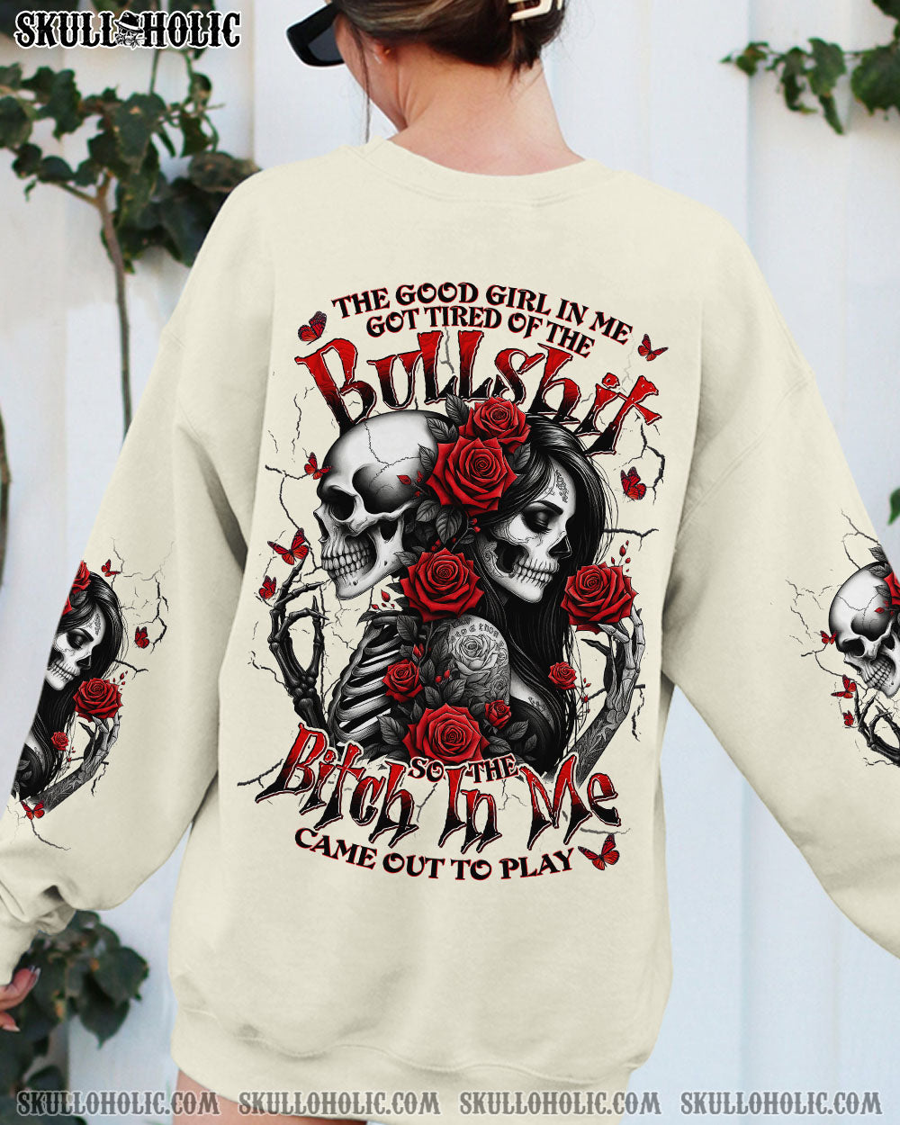 BLISSCORNERS THE GOOD GIRL IN ME ALL OVER PRINT