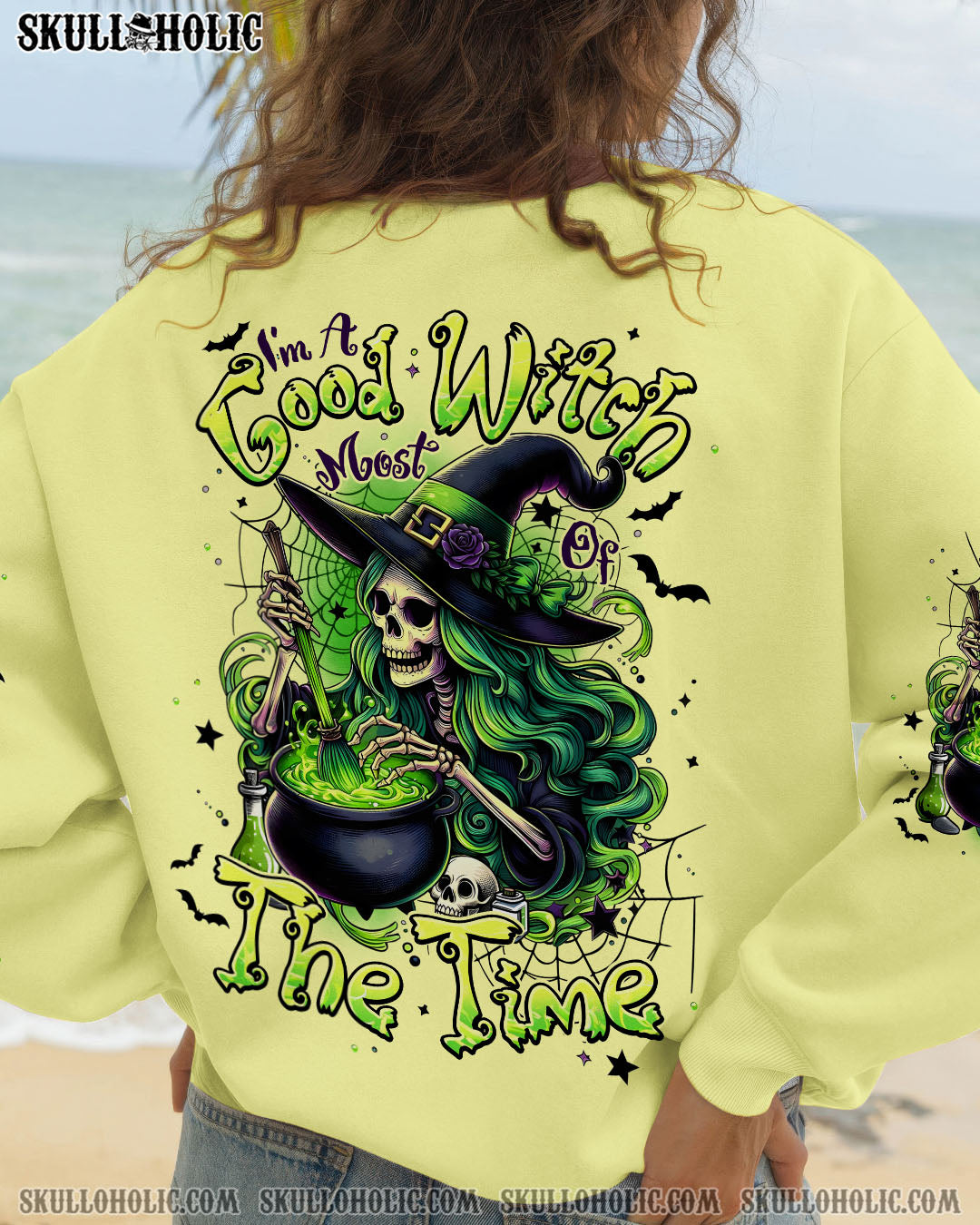 BLISSCORNERS I'M A GOOD WITCH MOST OF THE TIME HALLOWEEN ALL OVER PRINT