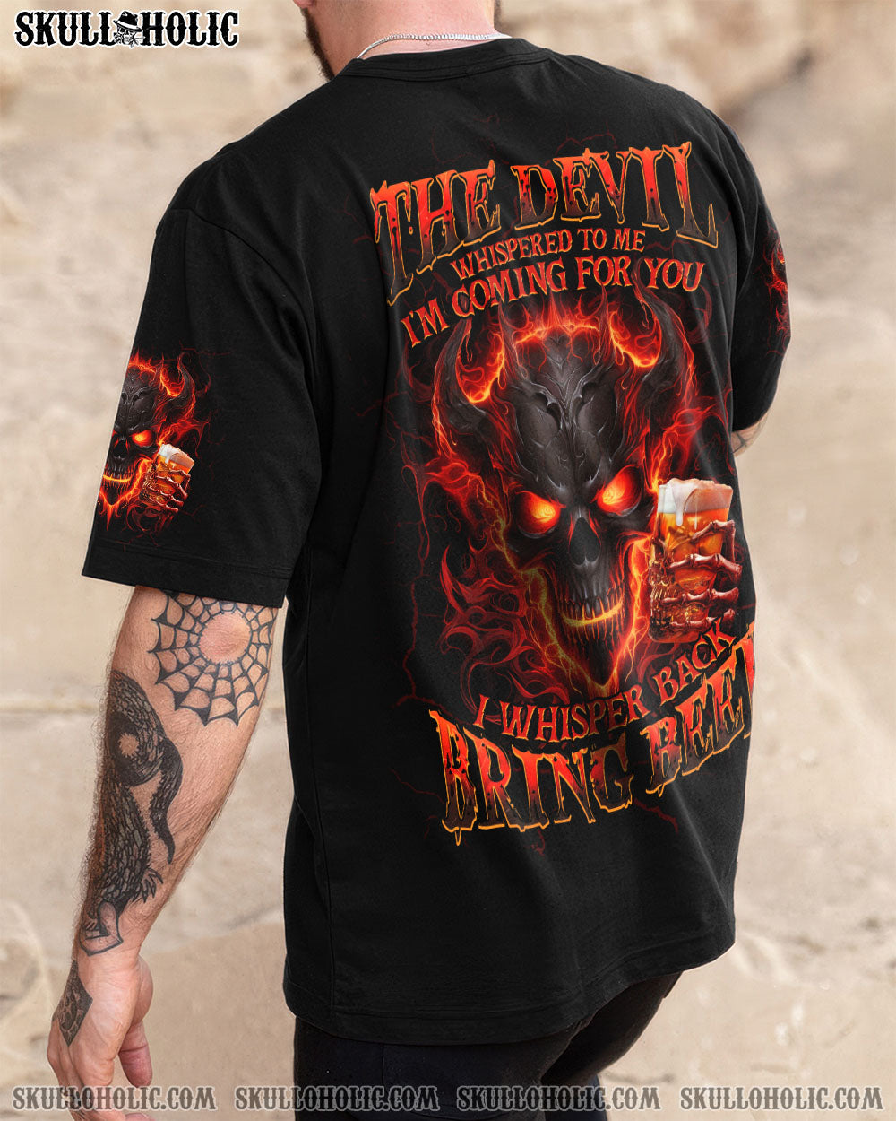 BLISSCORNERS THE DEVIL WHISPERED TO ME ALL OVER PRINT