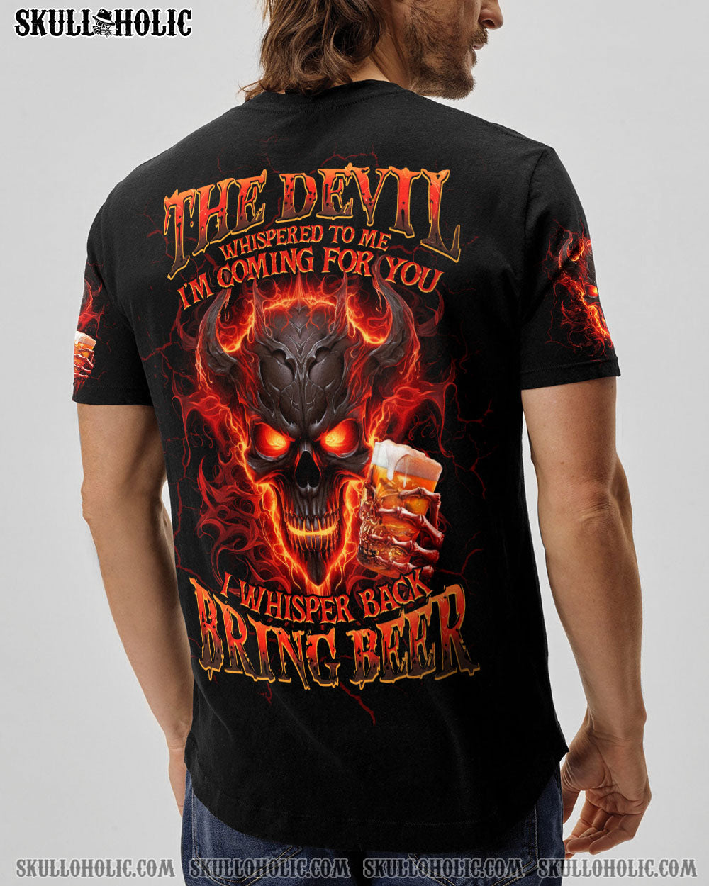 BLISSCORNERS THE DEVIL WHISPERED TO ME ALL OVER PRINT
