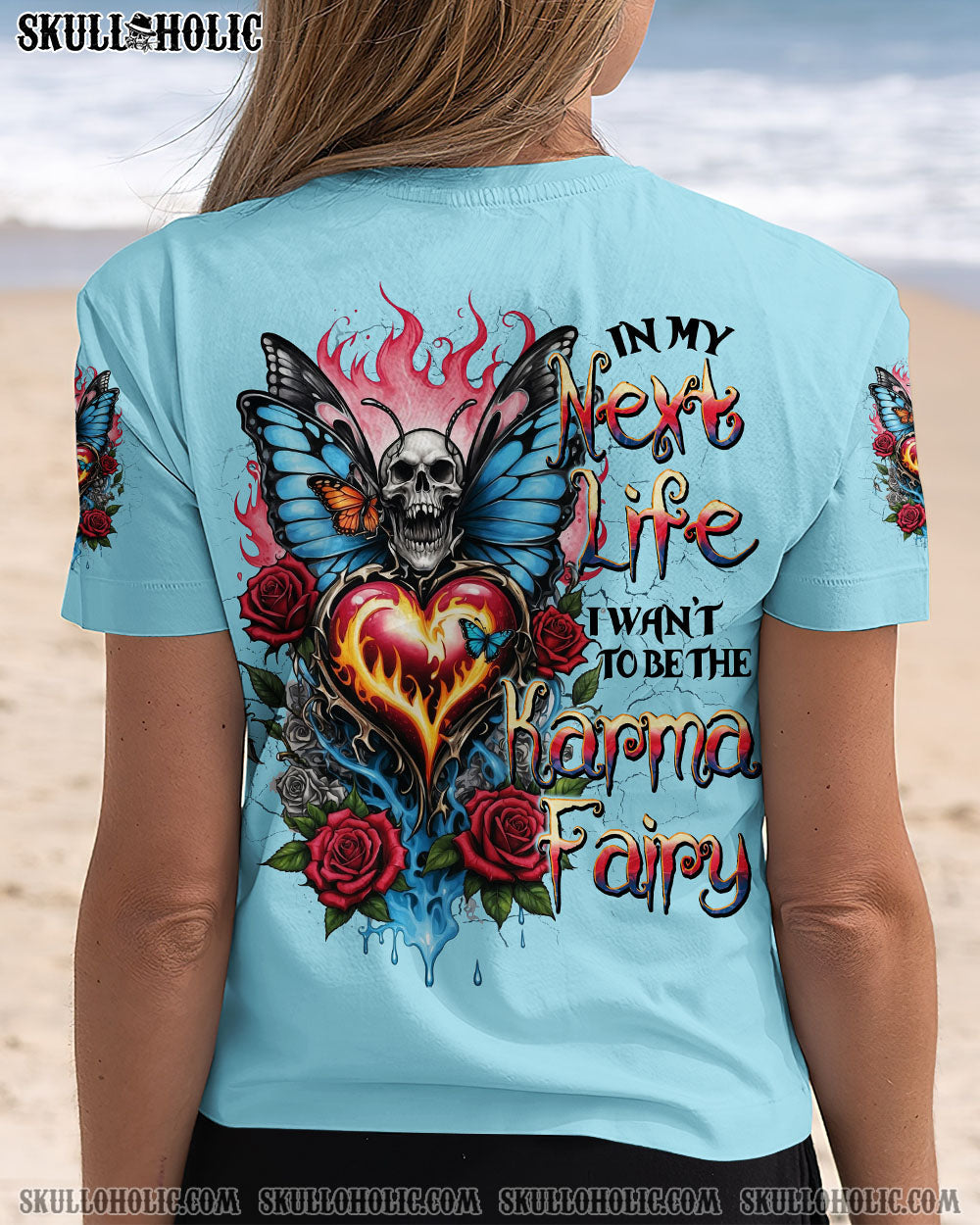 BLISSCORNERS IN MY NEXT LIFE I WANT TO BE THE KARMA FAIRY ALL OVER PRINT