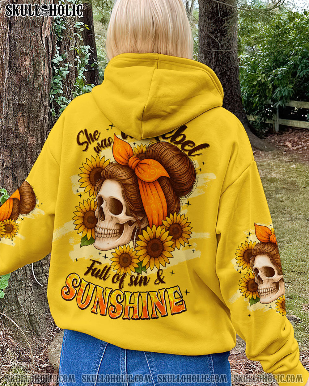 BLISSCORNERS YOU COULDN'T HANDLE ME MESSY BUN TIE DYE ALL OVER PRINT