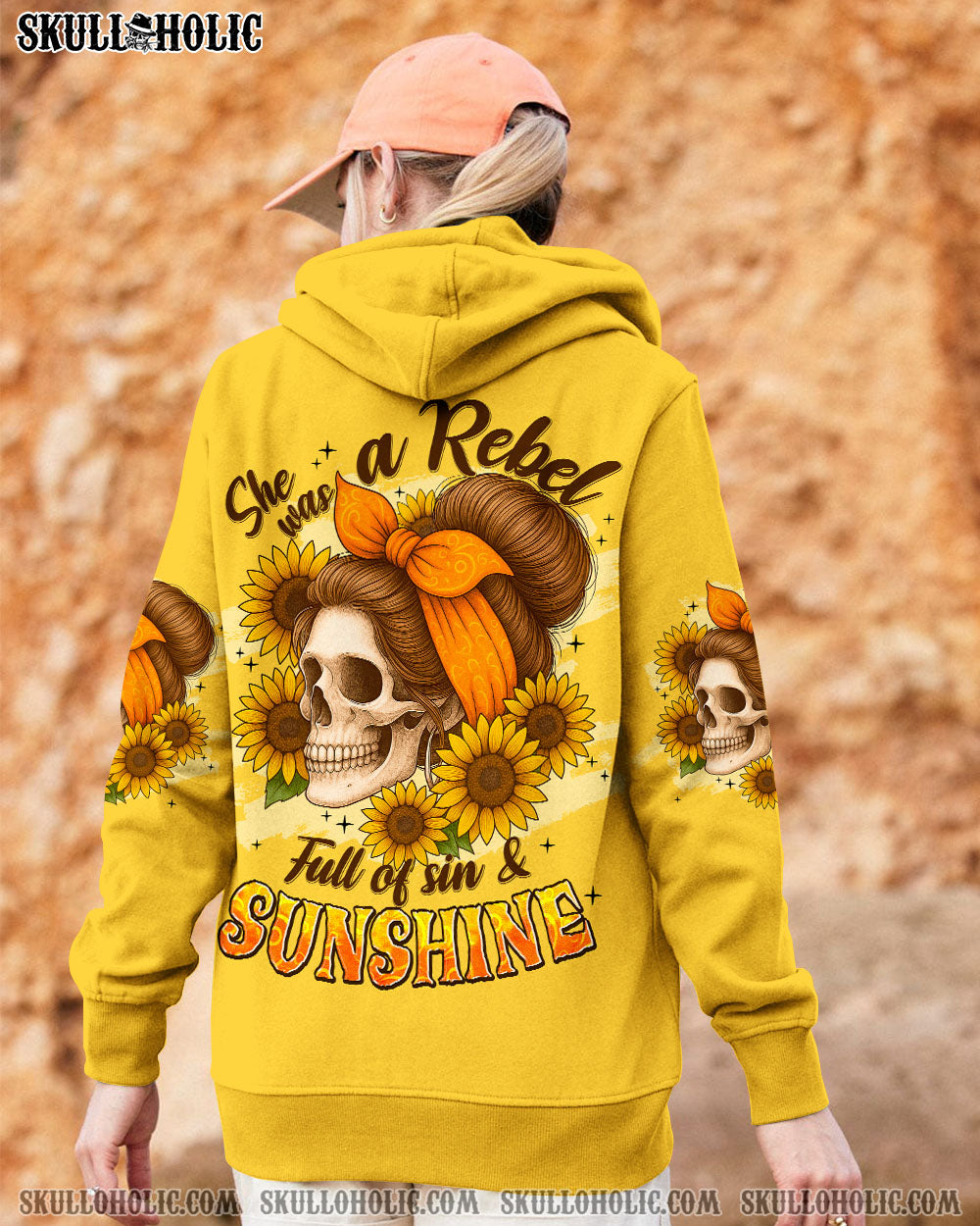 BLISSCORNERS YOU COULDN'T HANDLE ME MESSY BUN TIE DYE ALL OVER PRINT
