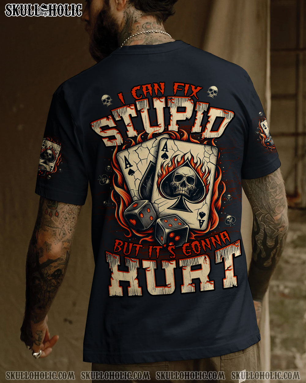 BLISSCORNERS I CAN FIX STUPID BUT IT'S GONNA HURT ALL OVER PRINT