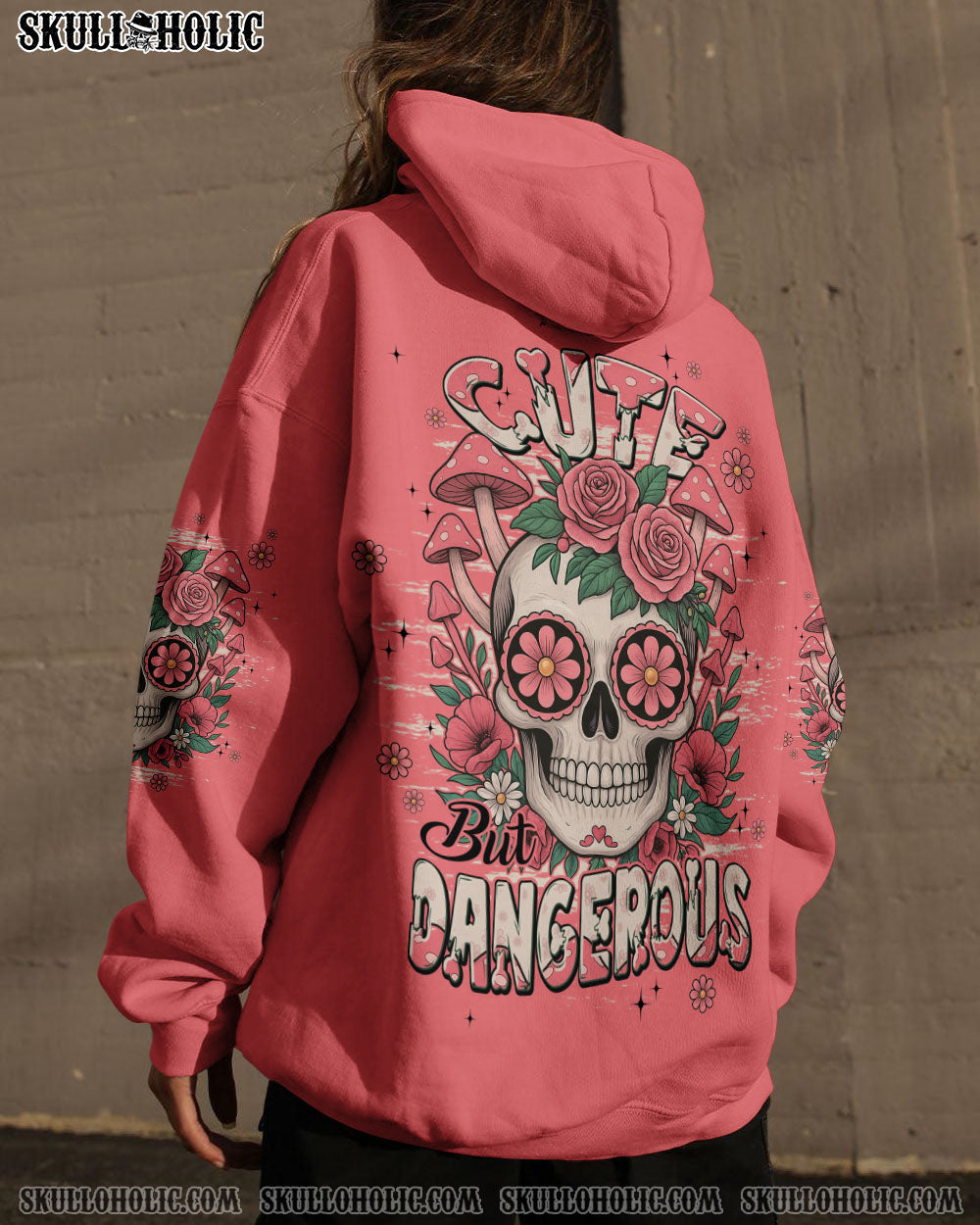 BLISSCORNERS CUTE BUT DANGEROUS SKULL ALL OVER PRINT