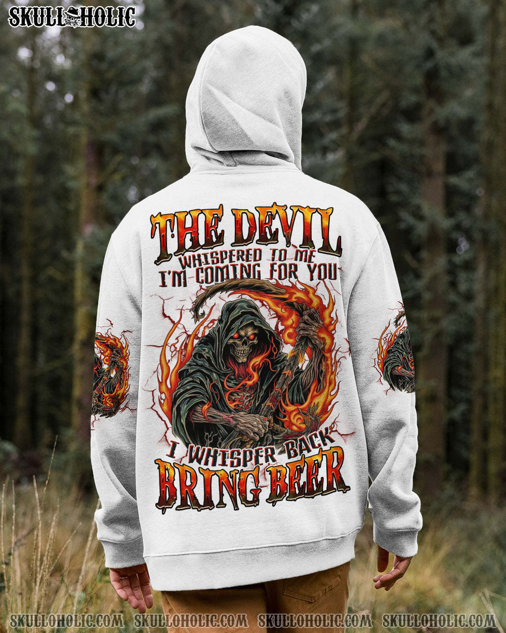 BLISSCORNERS THE DEVIL WHISPERED TO ME ALL OVER PRINT