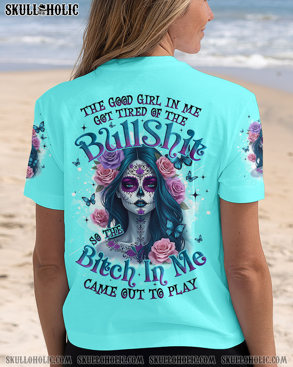 BLISSCORNERS THE GOOD GIRL IN ME ALL OVER PRINT