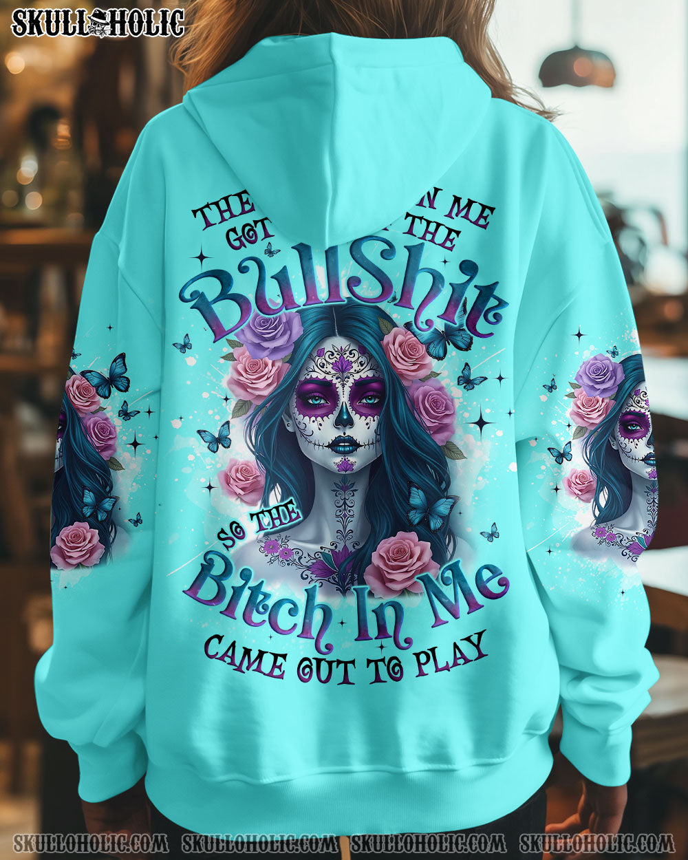 BLISSCORNERS THE GOOD GIRL IN ME ALL OVER PRINT