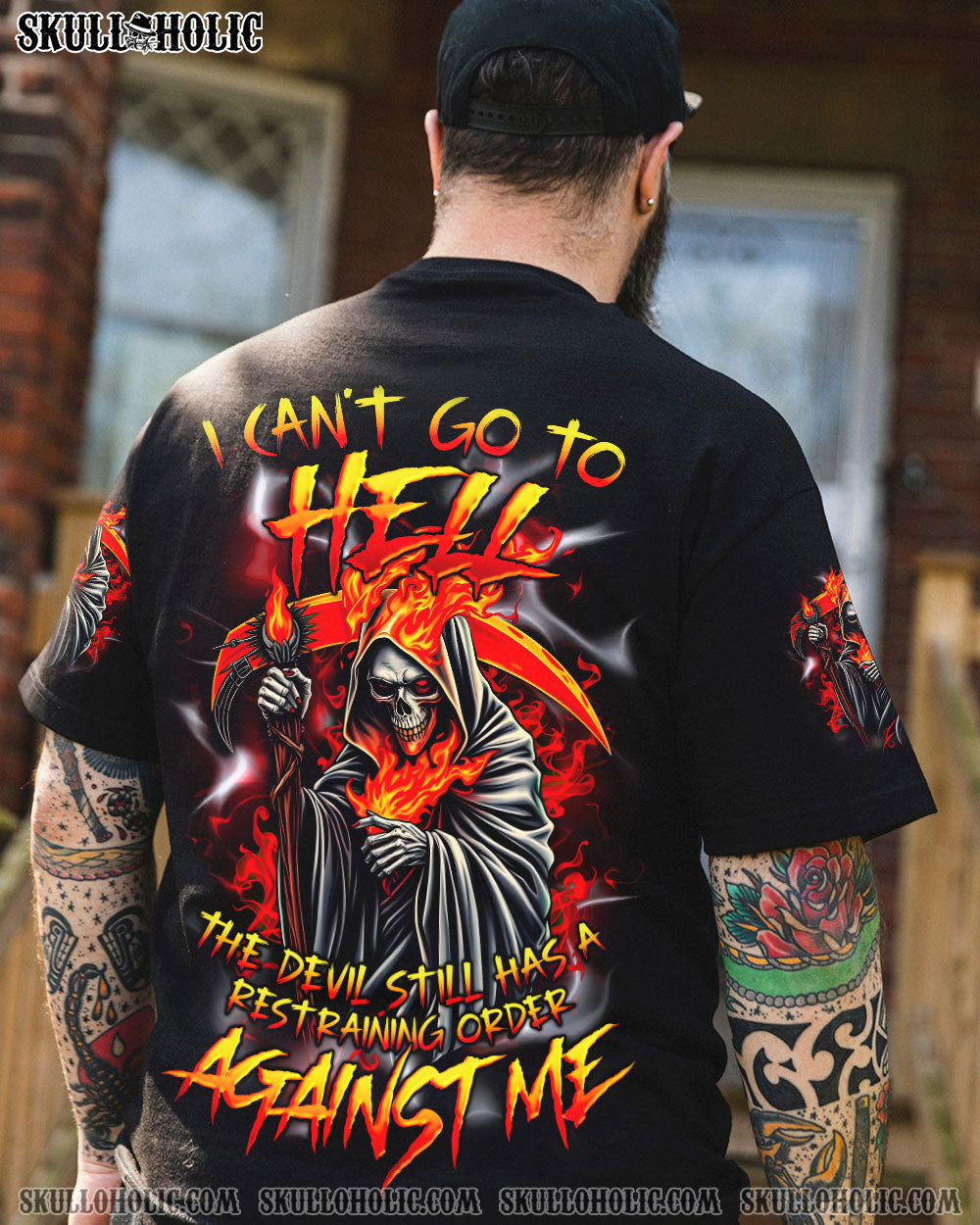 BLISSCORNERS I CAN'T GO TO HELL ALL OVER PRINT