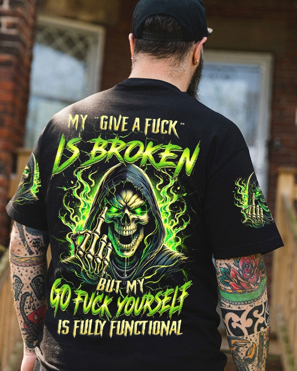 BLISSCORNERS MY GIVE A F IS BROKEN ALL OVER PRINT
