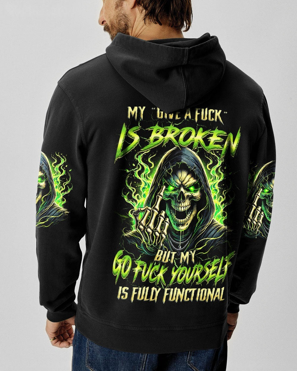 BLISSCORNERS MY GIVE A F IS BROKEN ALL OVER PRINT