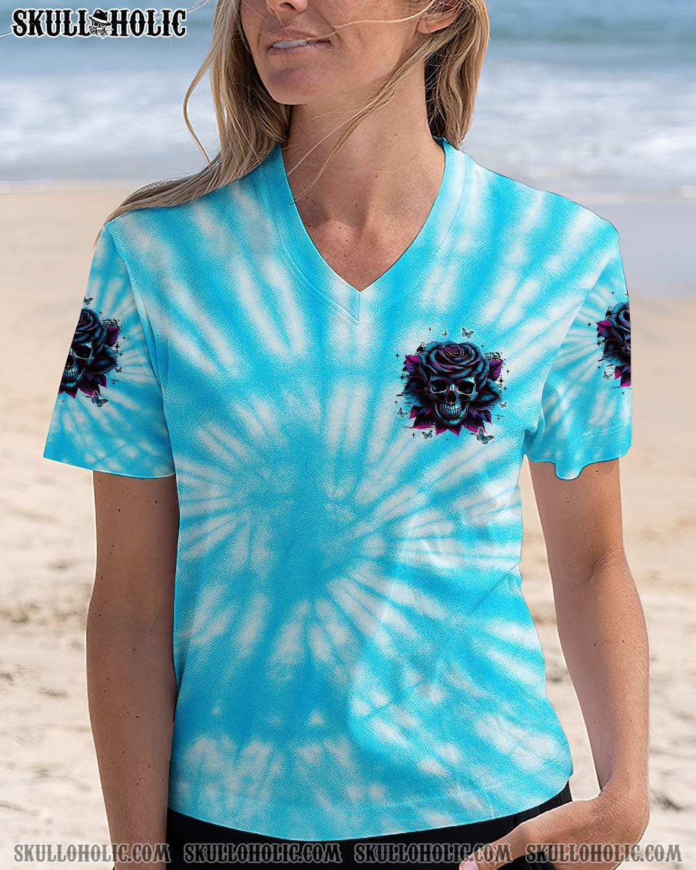 BLISSCORNERS YOU COULDN'T HANDLE ME  TIE DYE ALL OVER PRINT