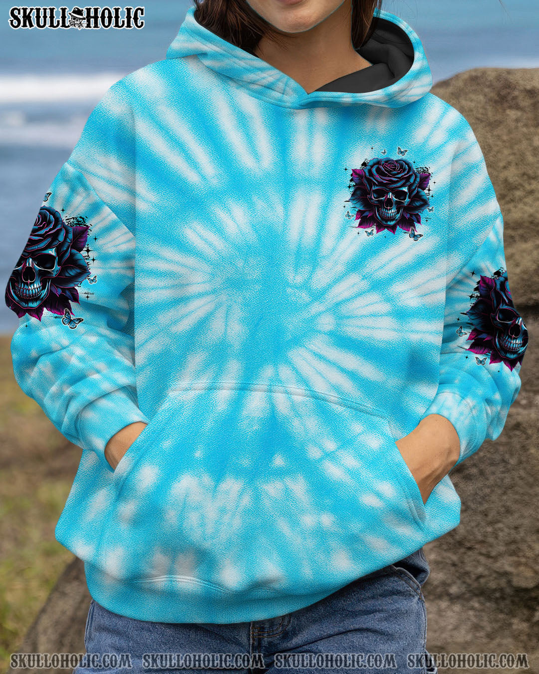 BLISSCORNERS YOU COULDN'T HANDLE ME  TIE DYE ALL OVER PRINT
