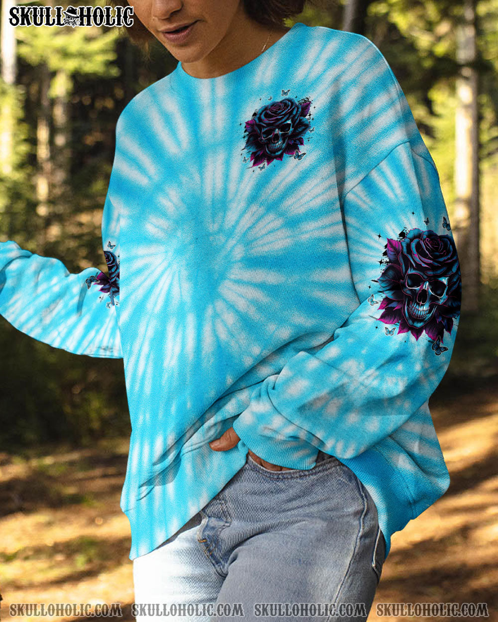 BLISSCORNERS YOU COULDN'T HANDLE ME  TIE DYE ALL OVER PRINT