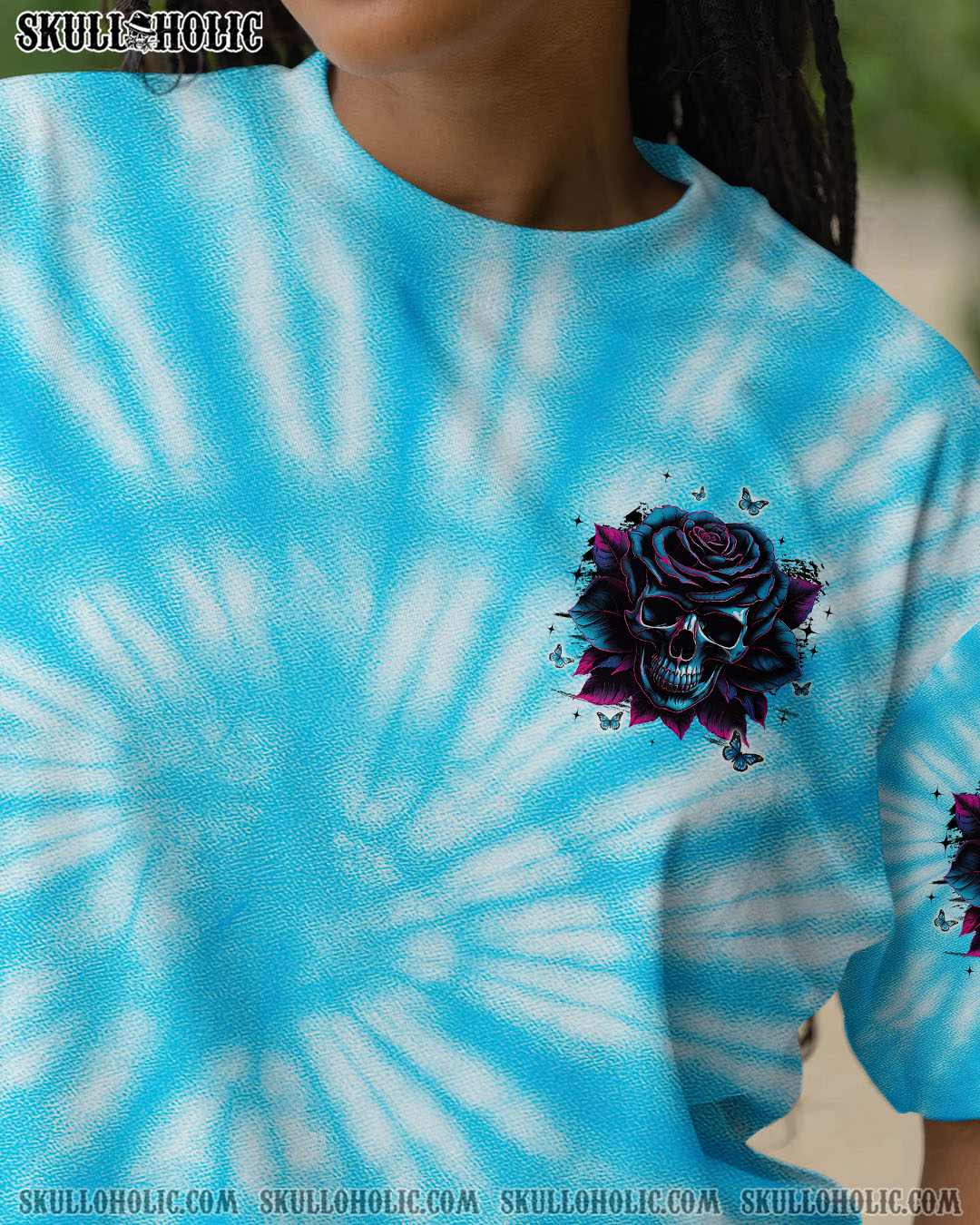 BLISSCORNERS YOU COULDN'T HANDLE ME  TIE DYE ALL OVER PRINT