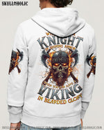 BLISSCORNERS A VIKING IN BEARDED GLORY SKULL ALL OVER PRINT