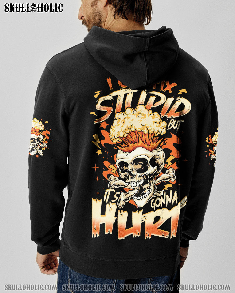 BLISSCORNERS I CAN FIX STUPID BUT IT'S GONNA HURT ALL OVER PRINT