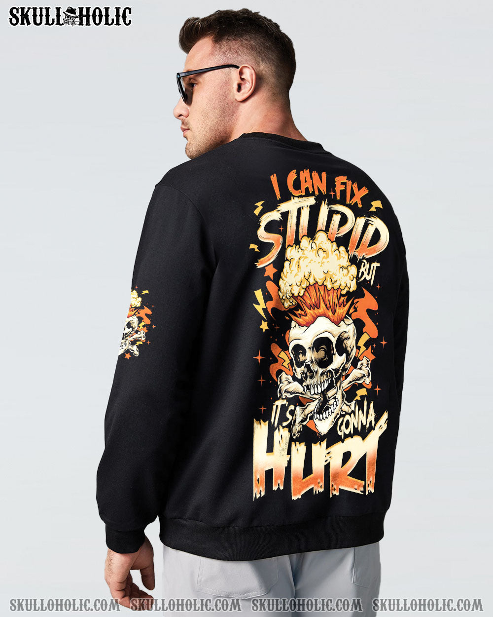 BLISSCORNERS I CAN FIX STUPID BUT IT'S GONNA HURT ALL OVER PRINT