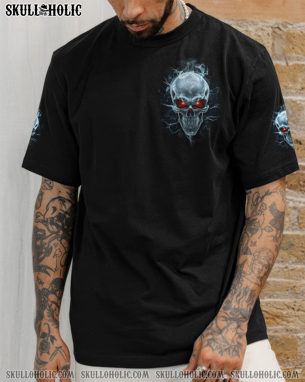BLISSCORNERS LOYALTY MAKES YOU FAMILY SKULL ALL OVER PRINT