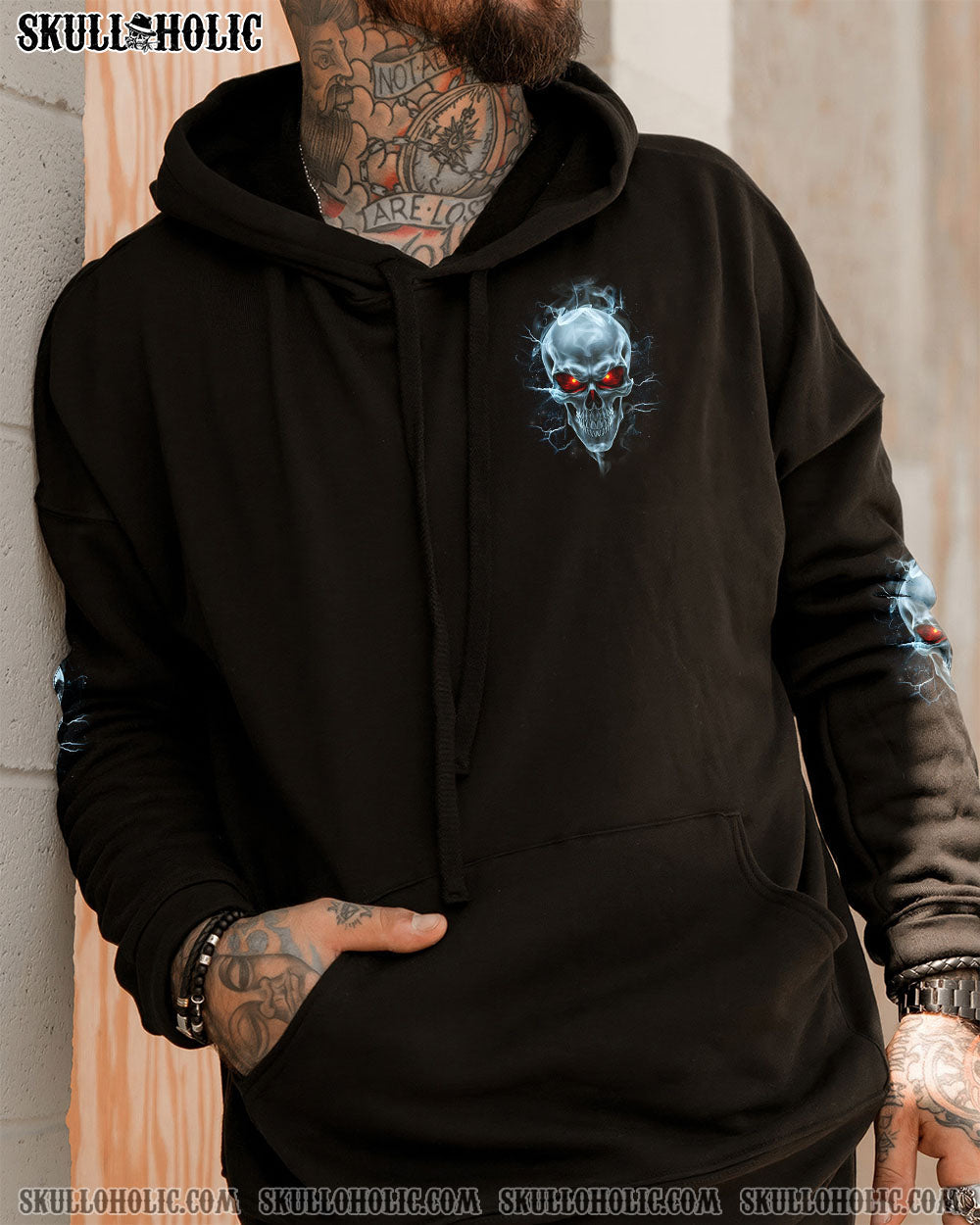 BLISSCORNERS LOYALTY MAKES YOU FAMILY SKULL ALL OVER PRINT