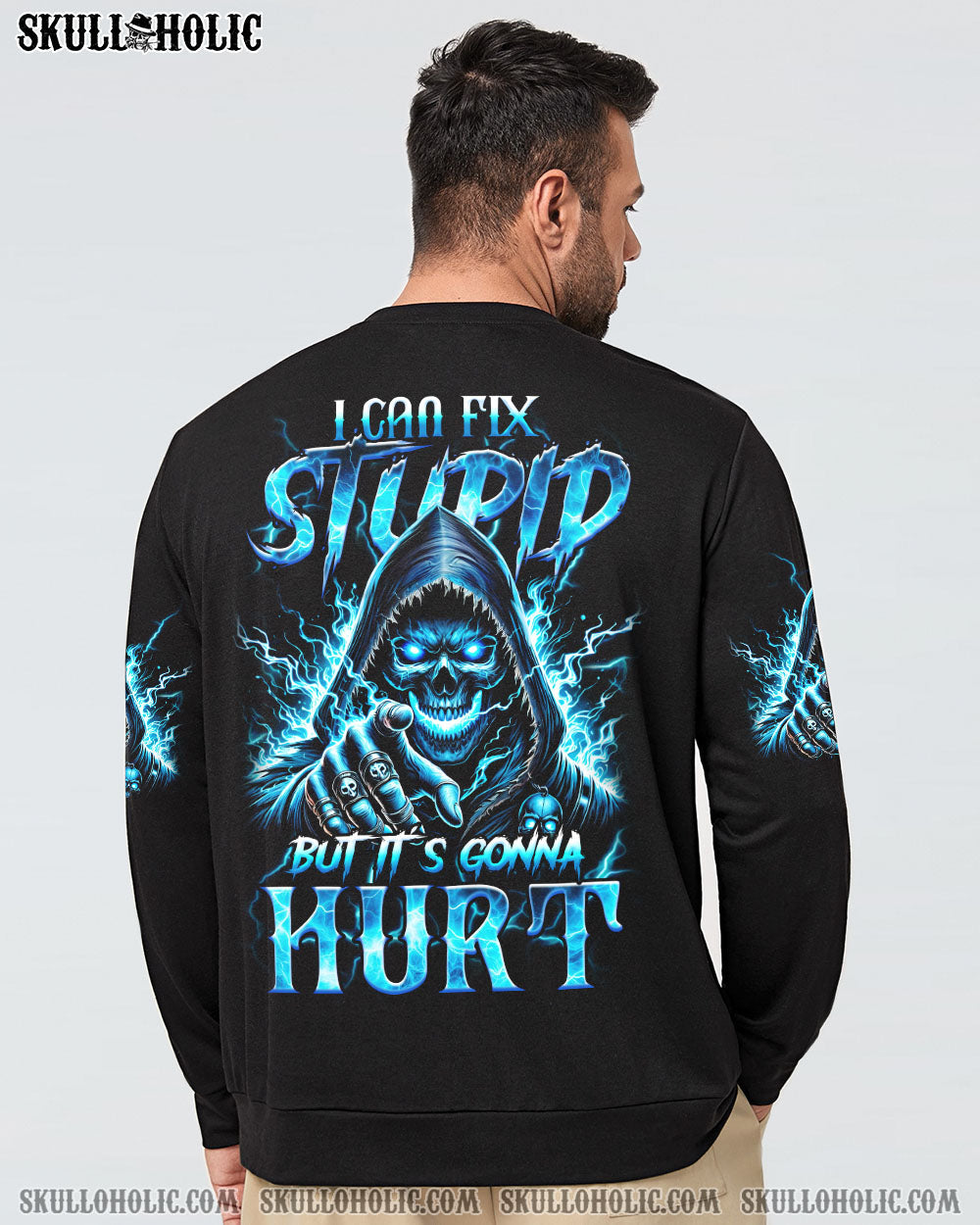 BLISSCORNERS I CAN FIX STUPID BUT IT'S GONNA HURT ALL OVER PRINT