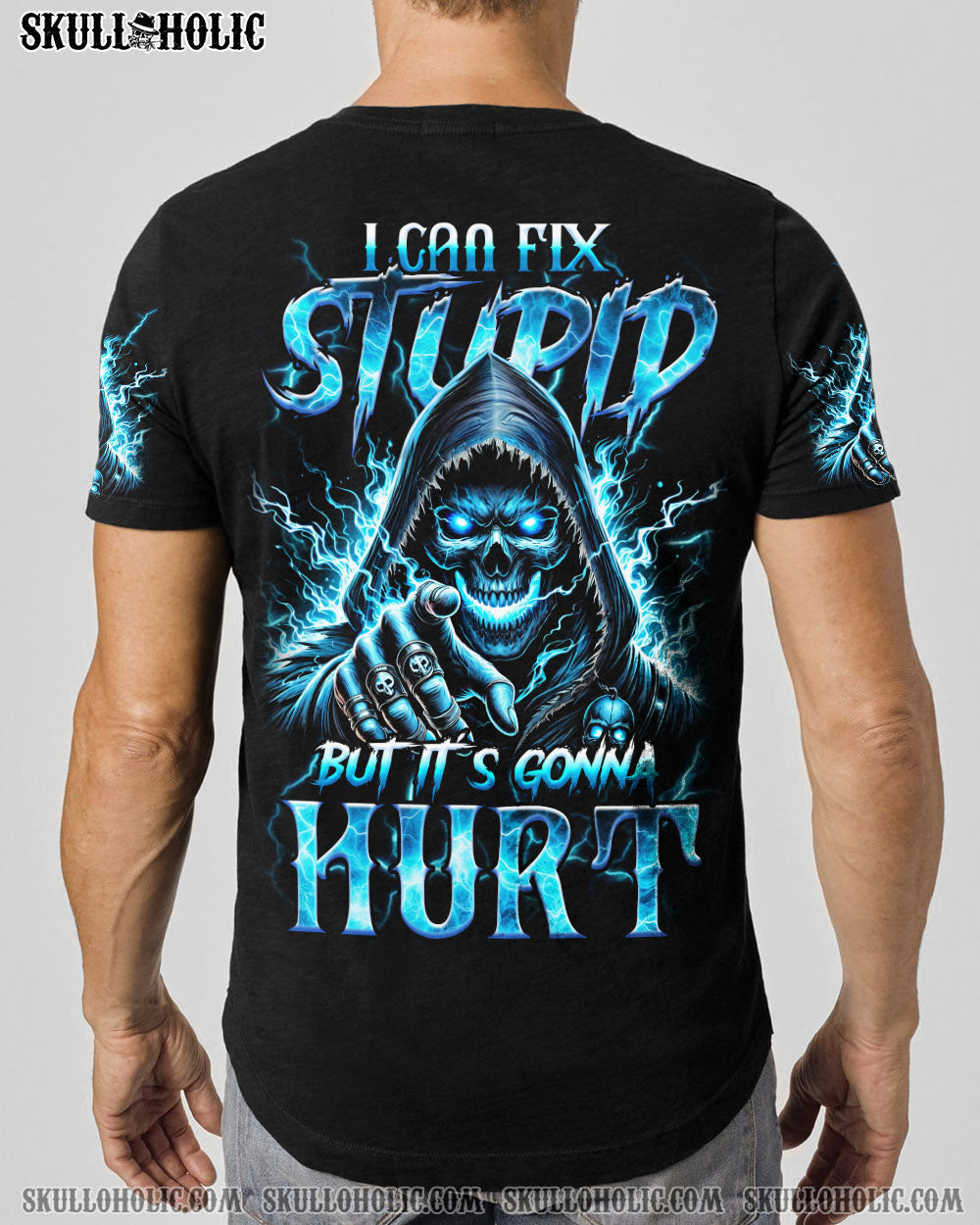 BLISSCORNERS I CAN FIX STUPID BUT IT'S GONNA HURT ALL OVER PRINT
