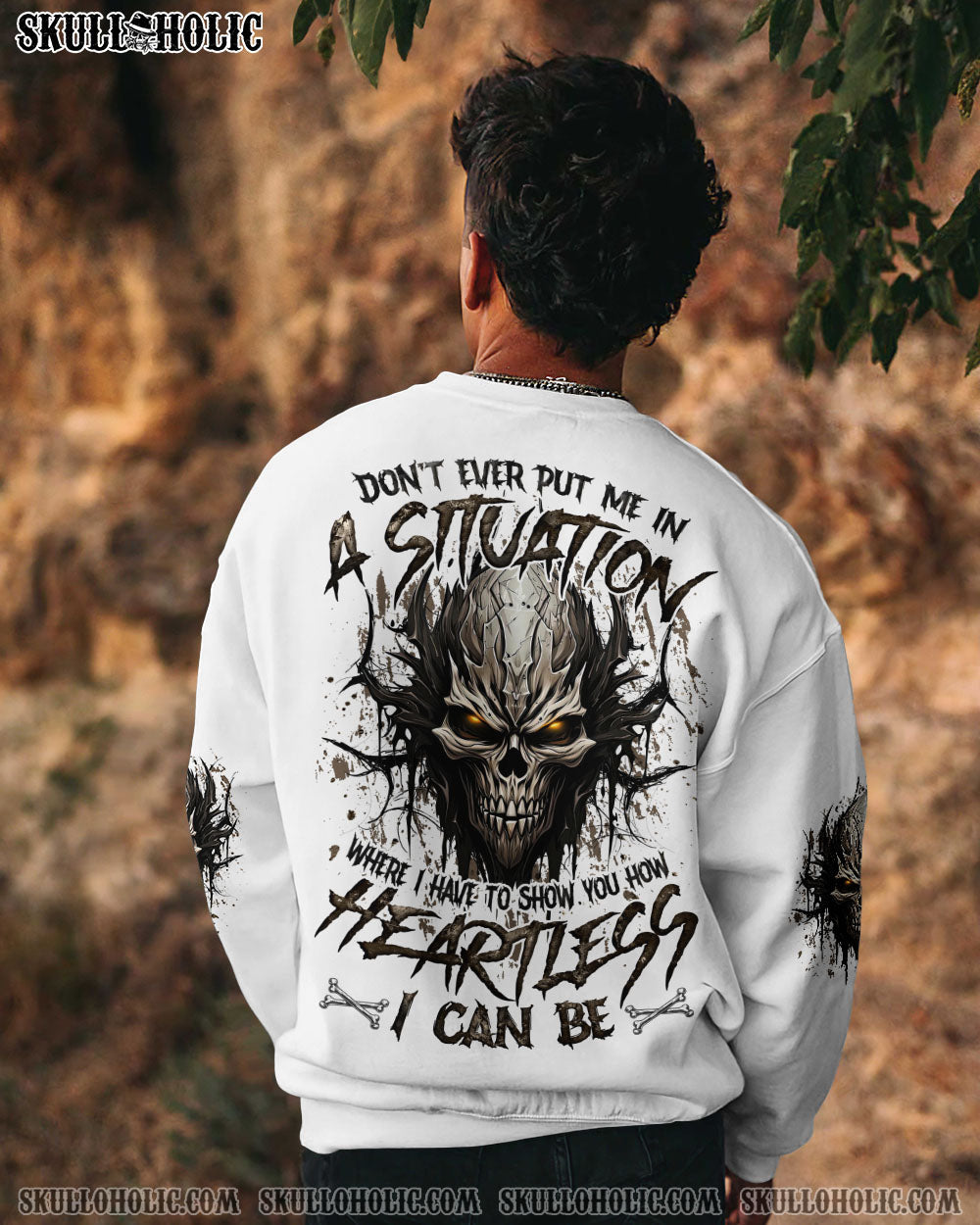 BLISSCORNERS HOW HEARTLESS I CAN BE ALL OVER PRINT