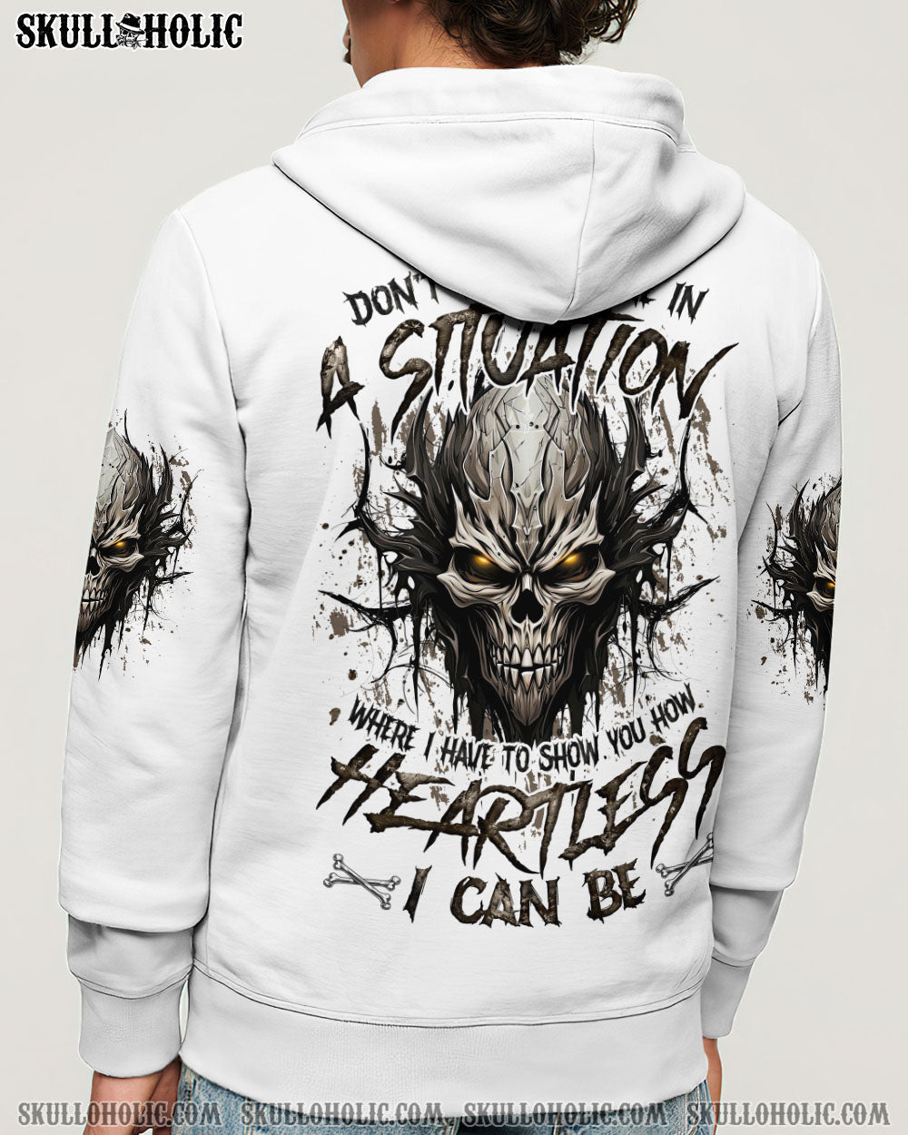BLISSCORNERS HOW HEARTLESS I CAN BE ALL OVER PRINT