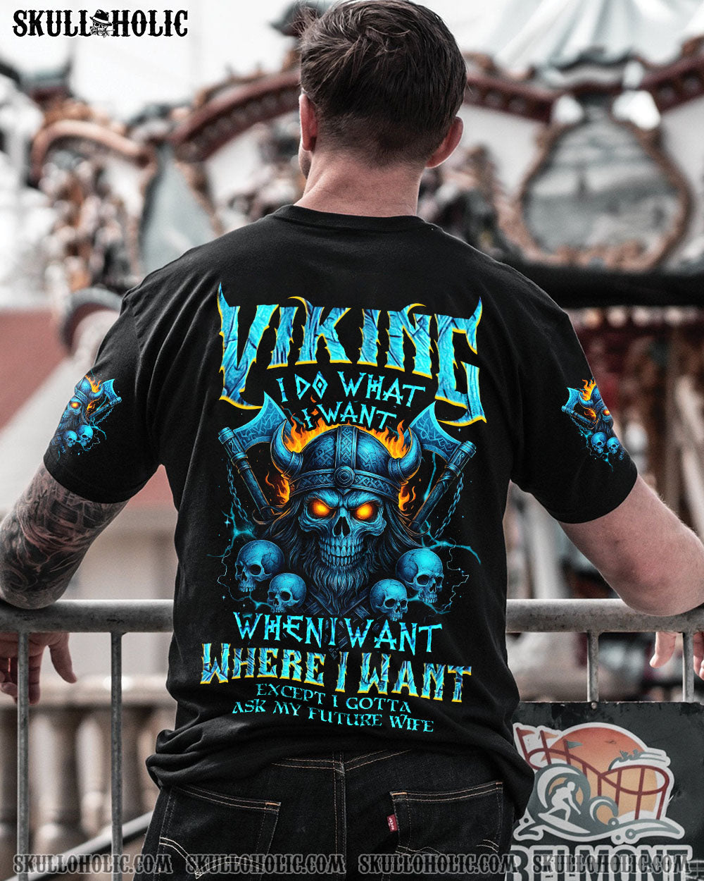BLISSCORNERS I DO WHAT I WANT WHEN I WANT WHERE I WANT VIKING ALL OVER PRINT