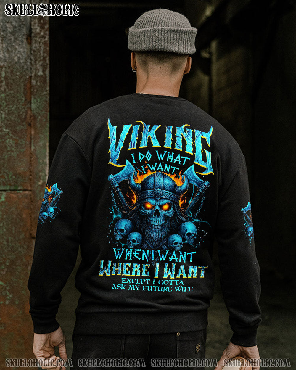 BLISSCORNERS I DO WHAT I WANT WHEN I WANT WHERE I WANT VIKING ALL OVER PRINT
