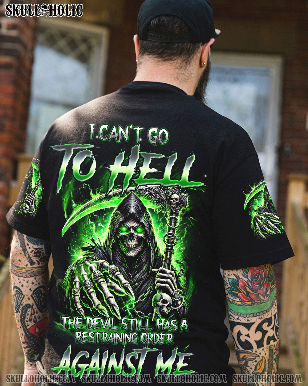 BLISSCORNERS I CAN'T GO TO HELL ALL OVER PRINT