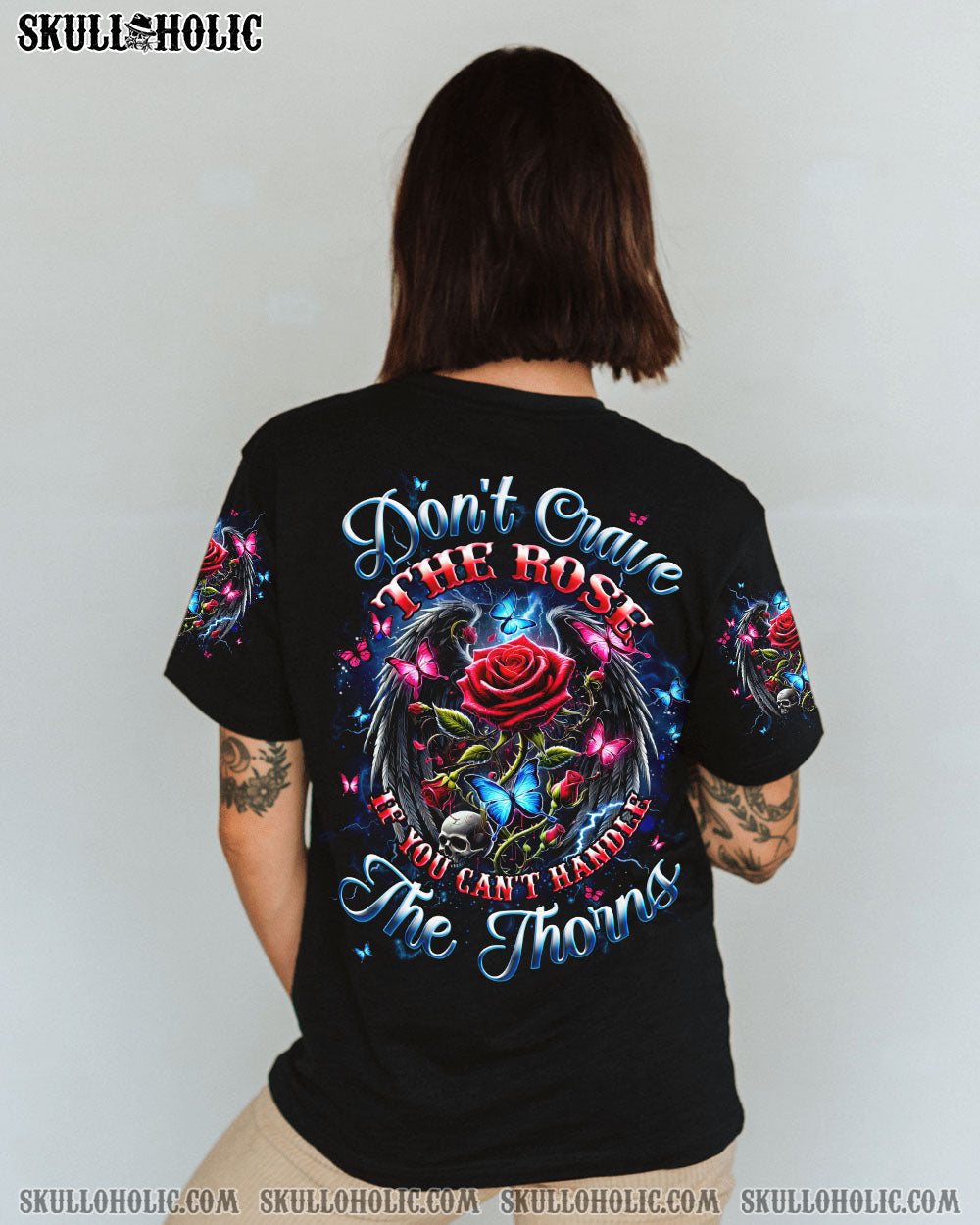 BLISSCORNERS DON’T CRAVE THE ROSE ALL OVER PRINT