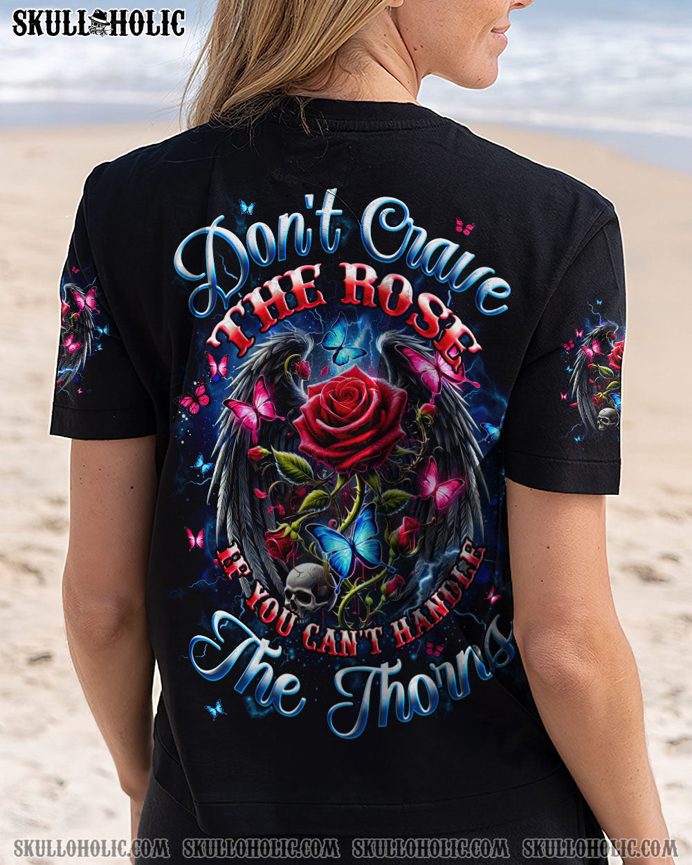BLISSCORNERS DON’T CRAVE THE ROSE ALL OVER PRINT