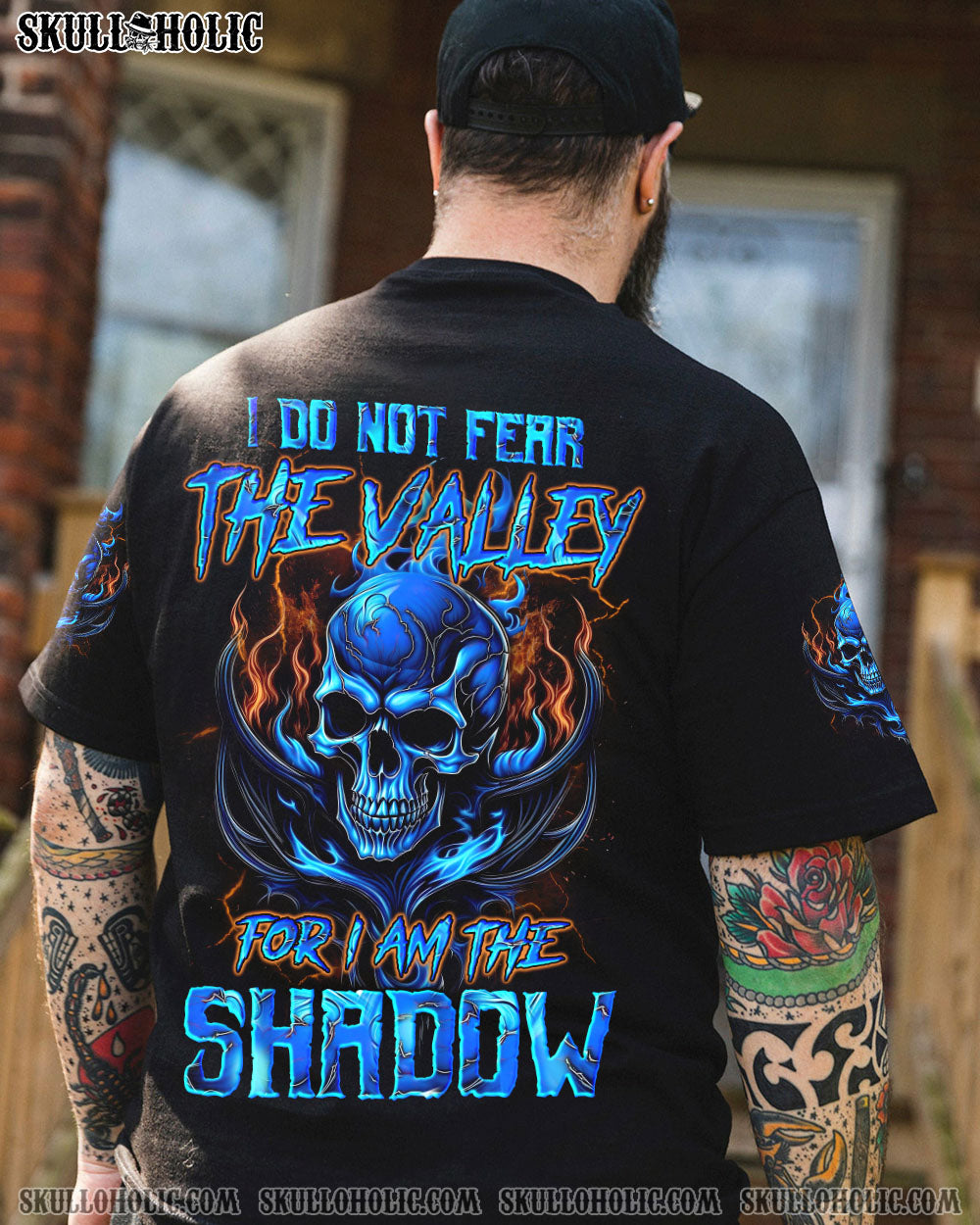 BLISSCORNERS I AM THE SHADOW SKULL ALL OVER PRINT