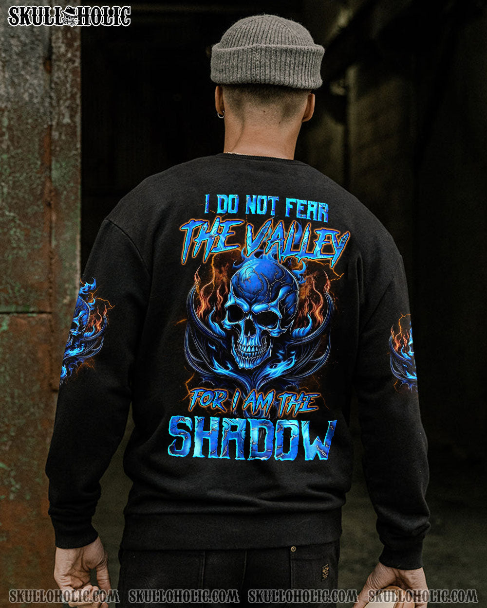 BLISSCORNERS I AM THE SHADOW SKULL ALL OVER PRINT
