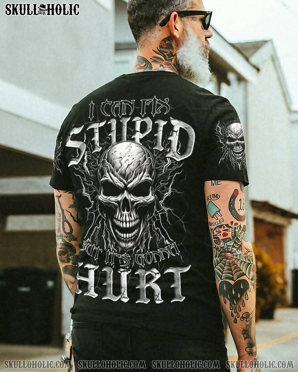 BLISSCORNERS I CAN FIX STUPID BUT IT'S GONNA HURT ALL OVER PRINT
