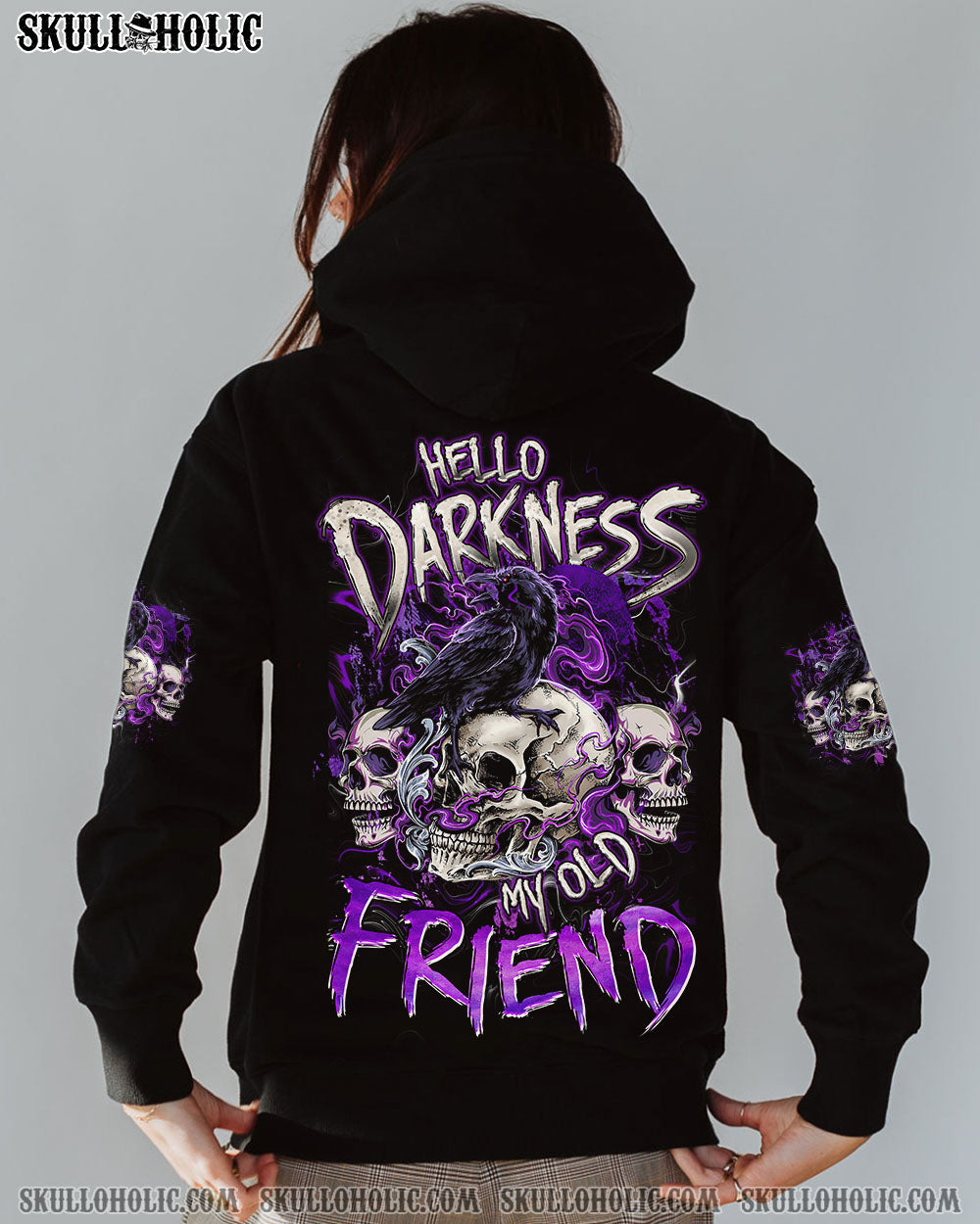 BLISSCORNERS HELLO DARKNESS MY OLD FRIEND ALL OVER PRINT