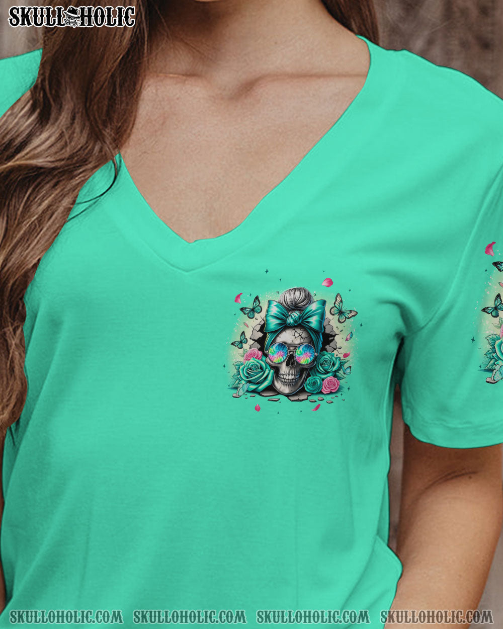 BLISSCORNERS SOMETIMES SWEET OFTEN DANGEROUS MESSY BUN ALL OVER PRINT