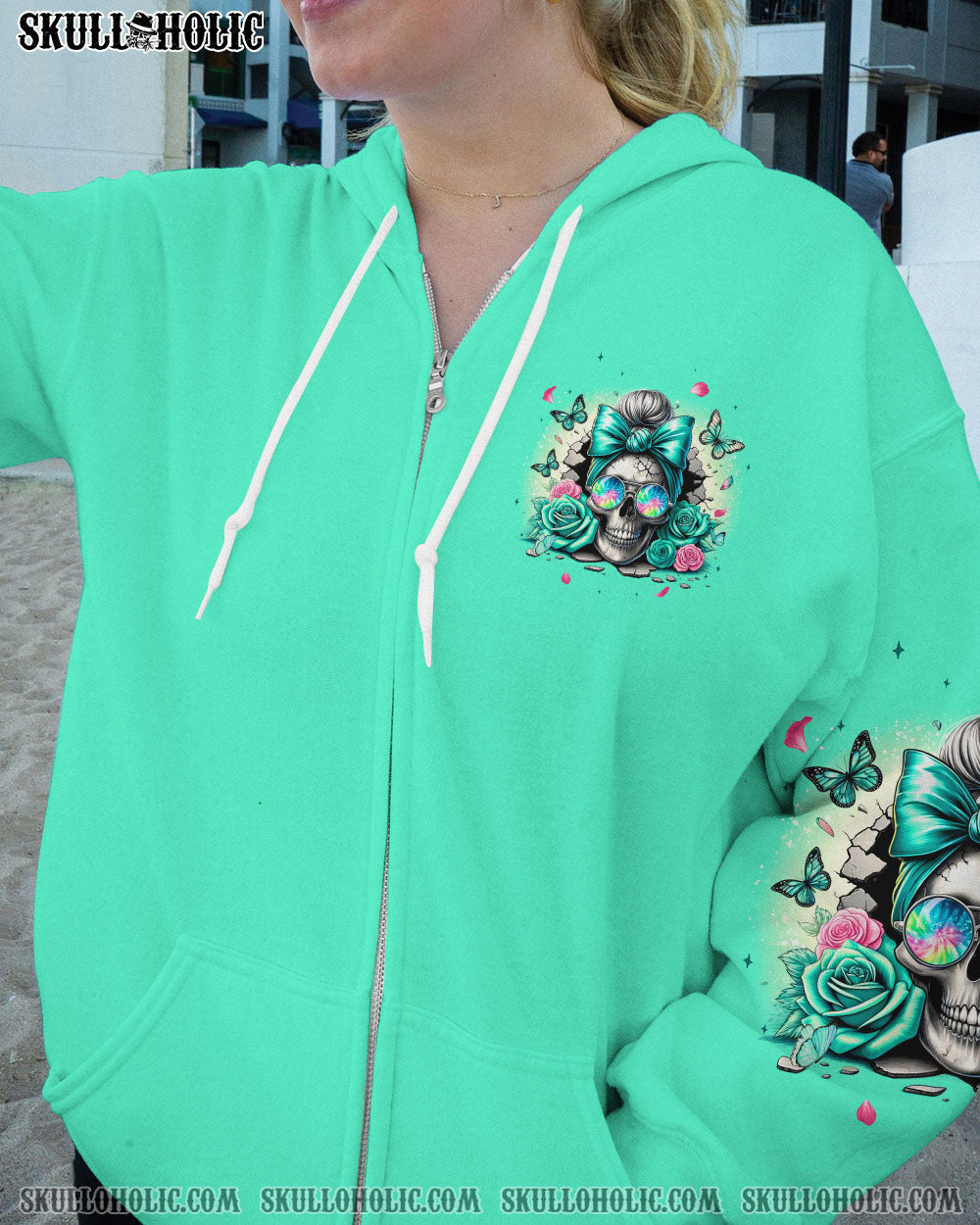 BLISSCORNERS SOMETIMES SWEET OFTEN DANGEROUS MESSY BUN ALL OVER PRINT